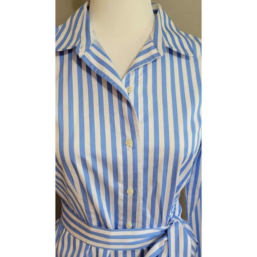 Talbots Classic Poplin Button-Down Shirt Dress - Picture 4 of 7